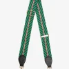 ELMS+KING Accent Strap - Green/Navy with Black Tab