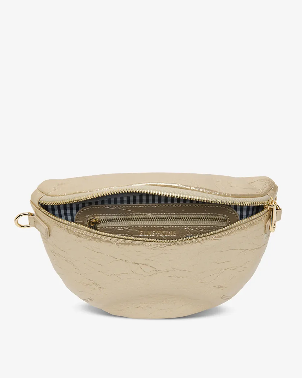 ELMS+KING Alamo Sling Bag - Light Gold Crinkle