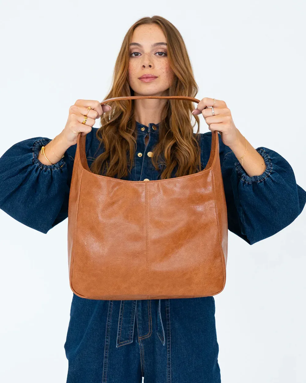 ELMS+KING Arcadia Tote - Tan Pebble