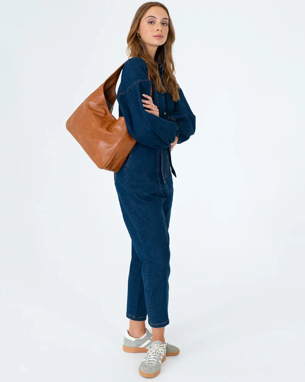 ELMS+KING Arcadia Tote - Tan Pebble