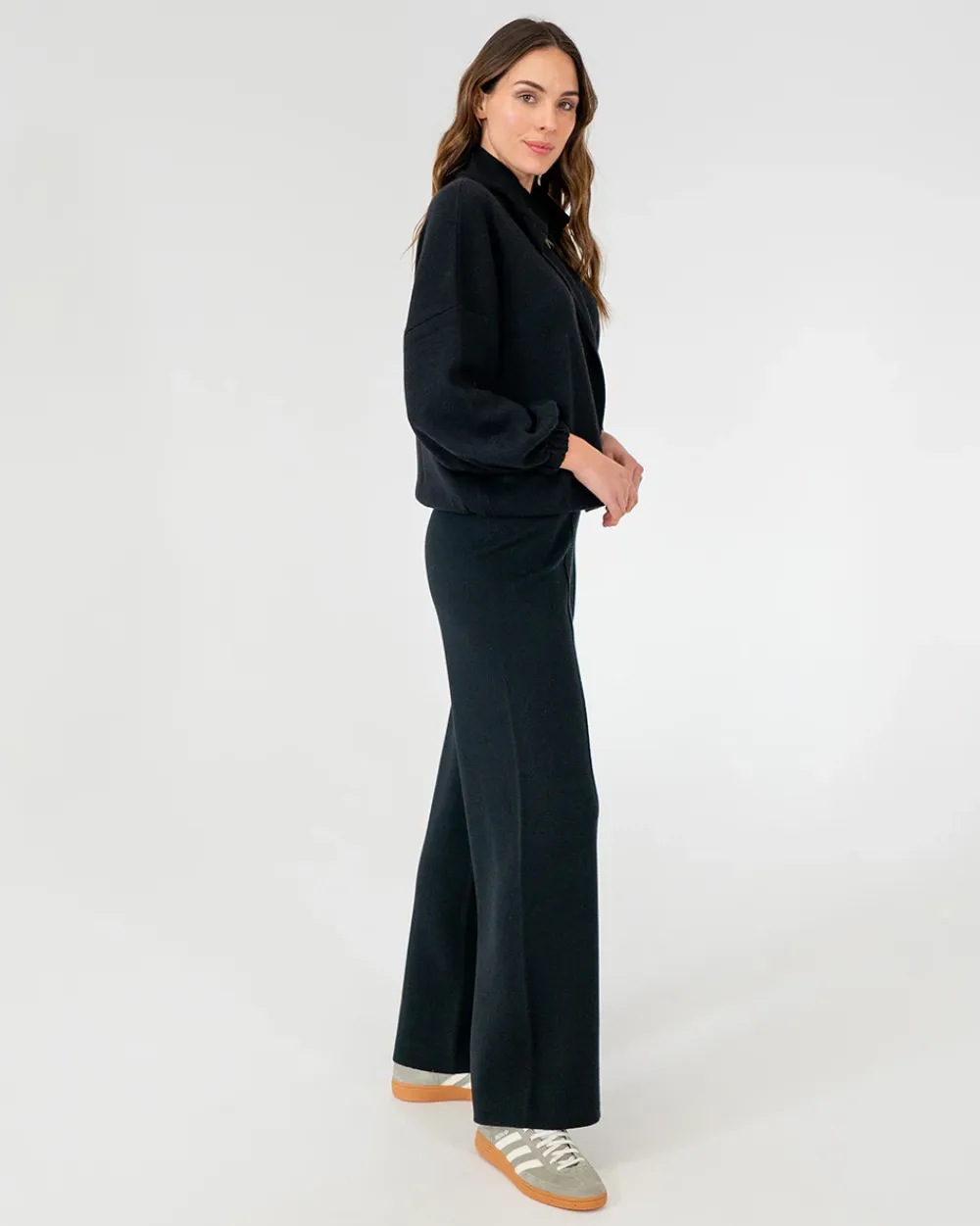 ELMS+KING Aspen Wide Leg Pant - Black