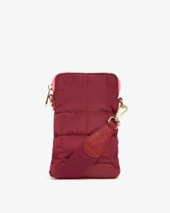 ELMS+KING Baker Phone Bag - Burgundy