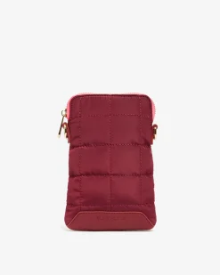 ELMS+KING Baker Phone Bag - Burgundy