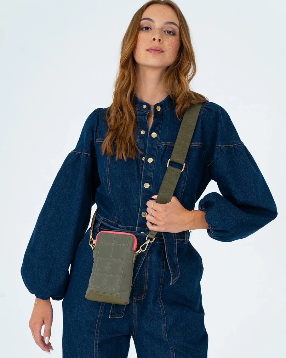 ELMS+KING Baker Phone Bag - Khaki