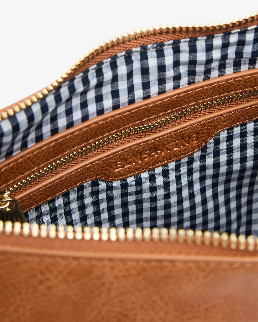 ELMS+KING Barton Shoulder Bag - Tan Pebble