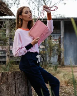 ELMS+KING Bowery Wallet - Carnation Pink