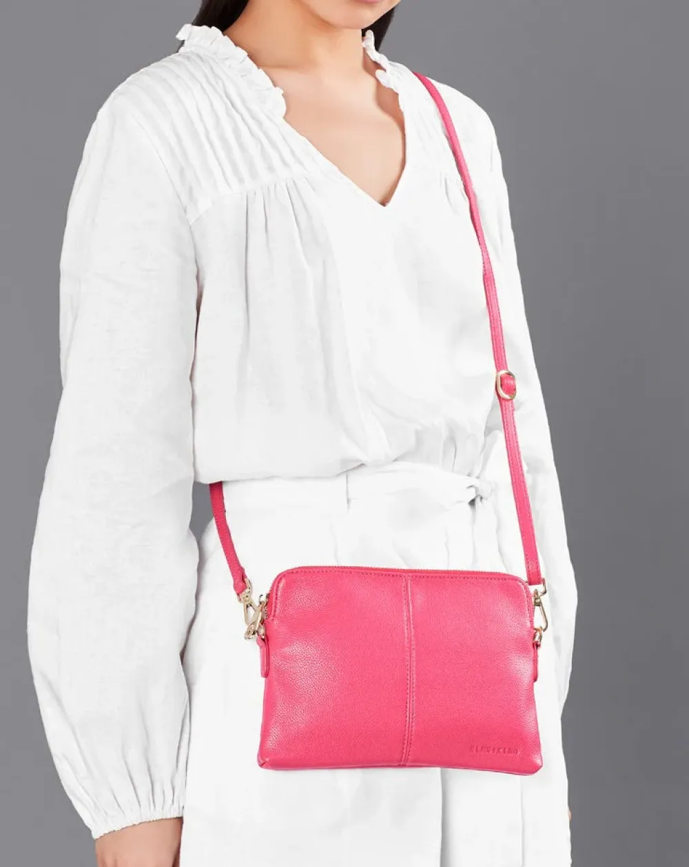 ELMS+KING Bowery Wallet - Fuschia