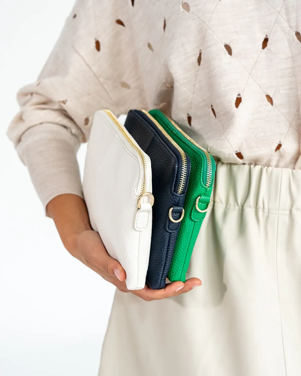 ELMS+KING Bowery Wallet - Green