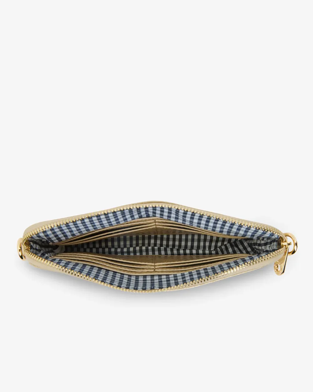 ELMS+KING Bowery Wallet - Light Gold Crinkle