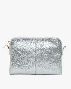 ELMS+KING Bowery Wallet - Silver Crinkle