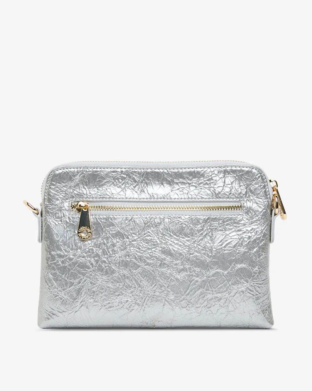 ELMS+KING Bowery Wallet - Silver Crinkle
