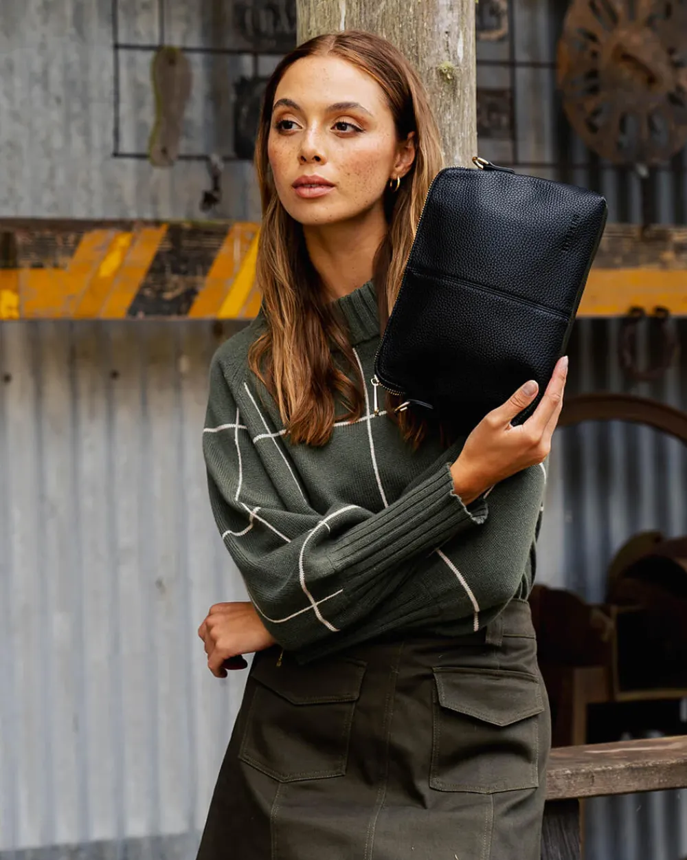 ELMS+KING Burbank Crossbody Large - Black