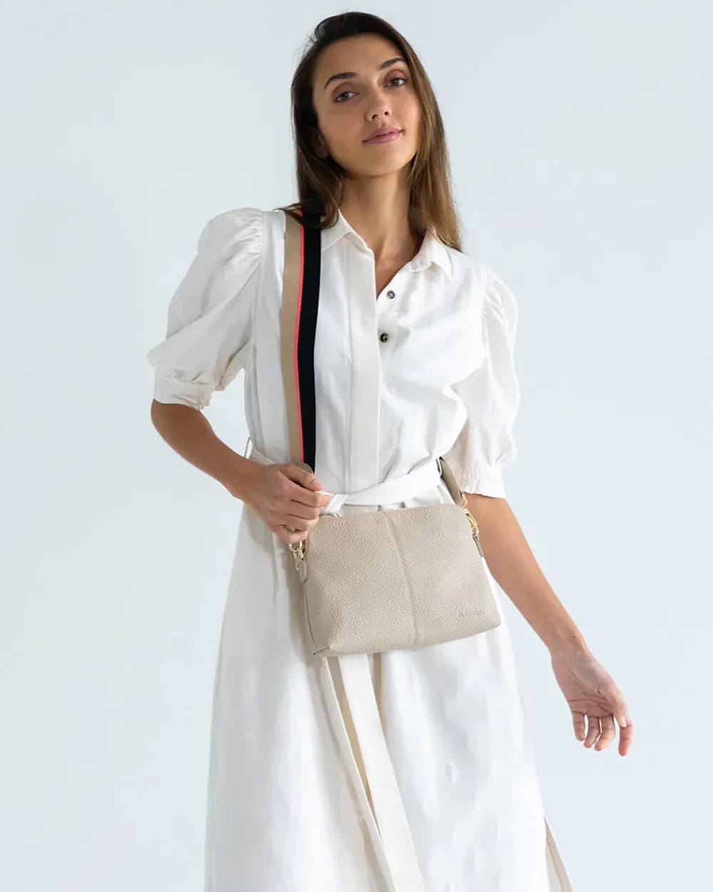ELMS+KING Burbank Crossbody Large - Oyster