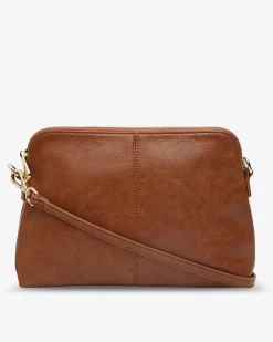 ELMS+KING Burbank Crossbody Large - Tan Pebble