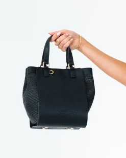 ELMS+KING Carnegie Tote - Black Weave