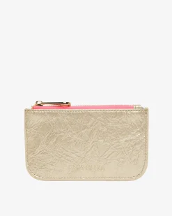 ELMS+KING Centro Wallet - Light Gold Crinkle