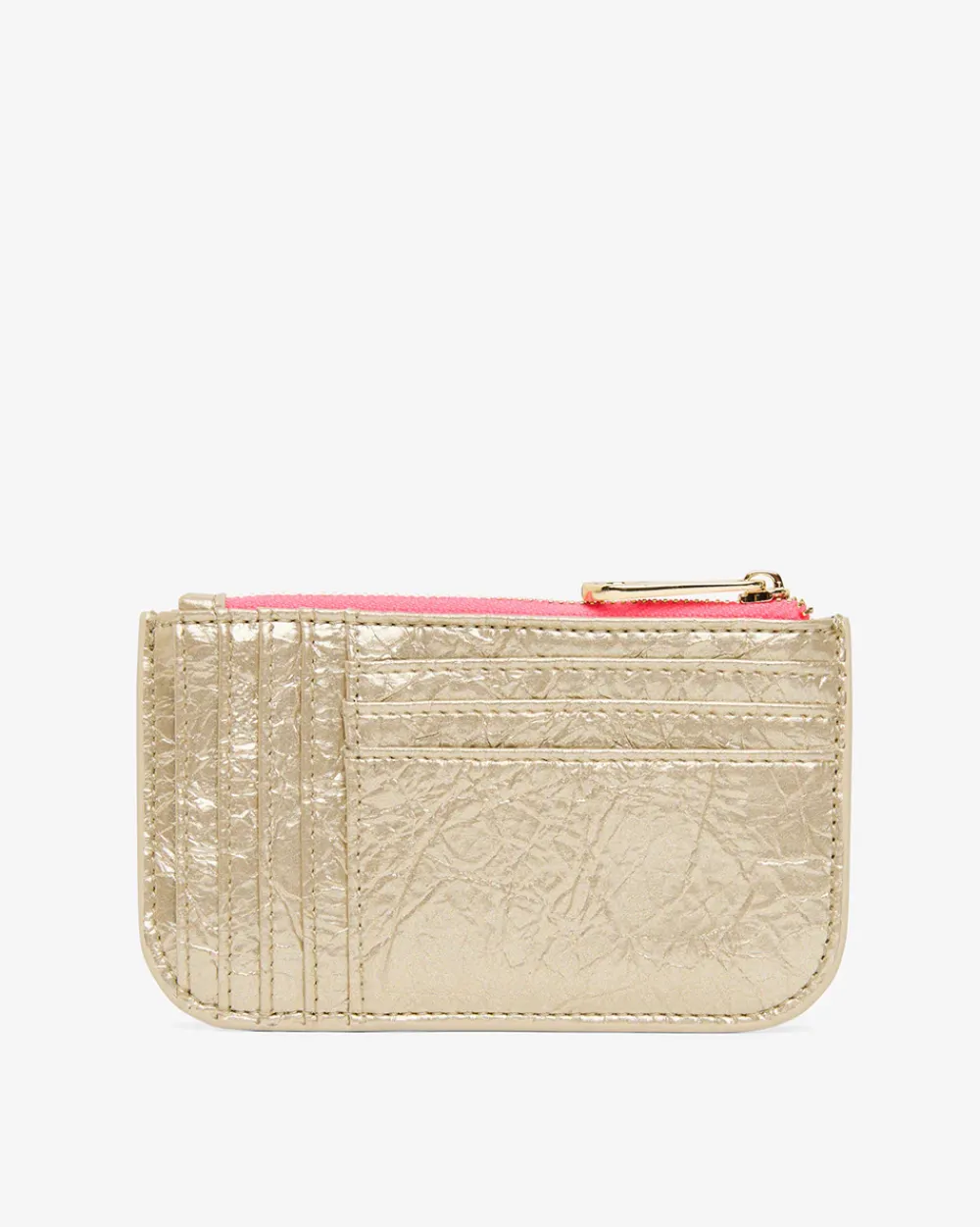 ELMS+KING Centro Wallet - Light Gold Crinkle