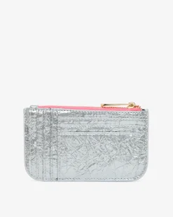 ELMS+KING Centro Wallet - Silver Crinkle