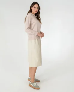 ELMS+KING Copper Row Skirt - Ecru