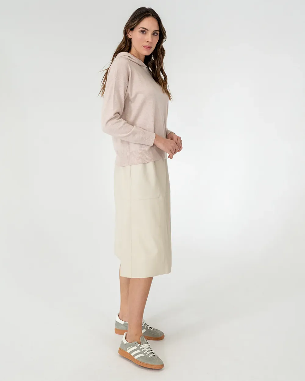 ELMS+KING Copper Row Skirt - Ecru