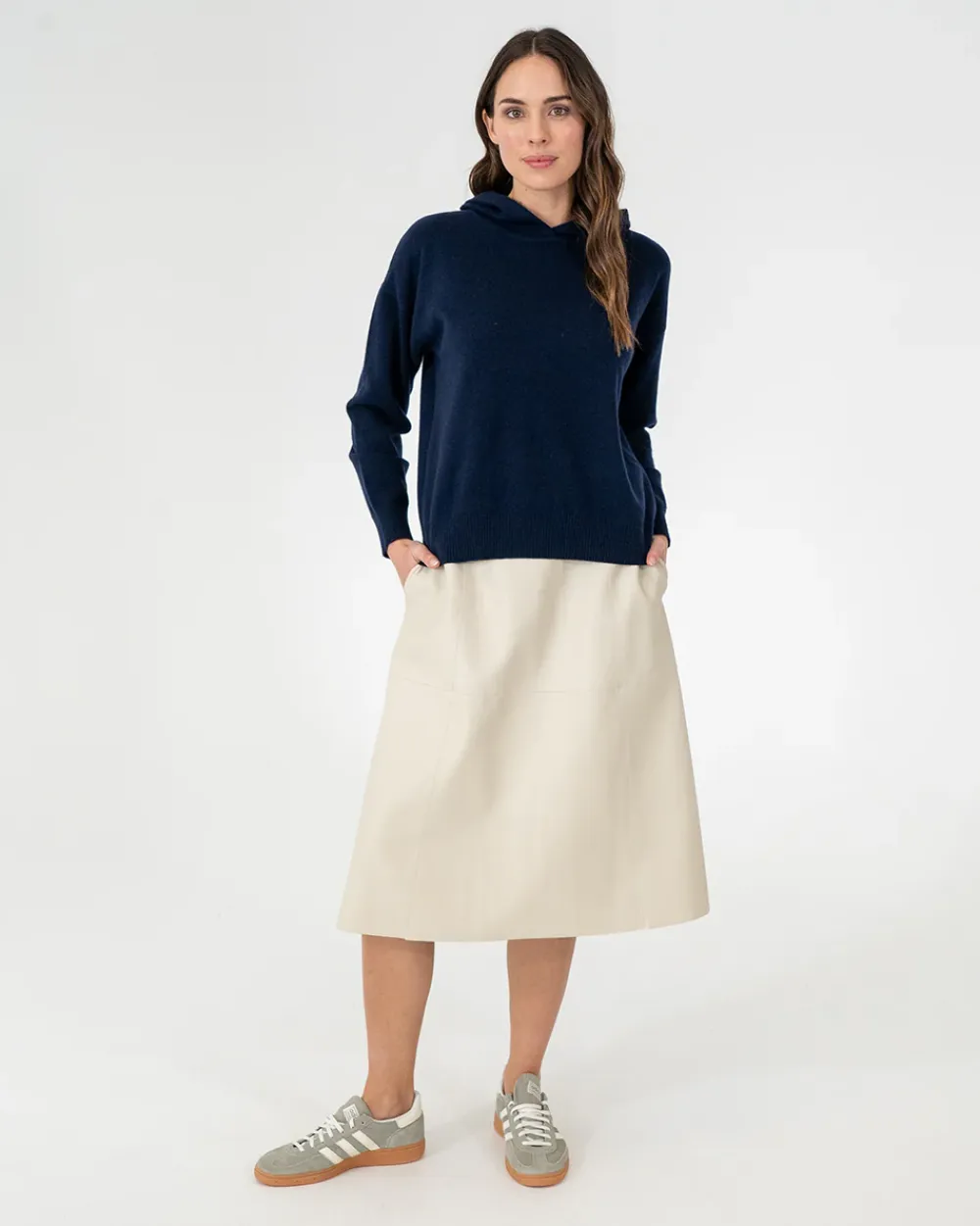 ELMS+KING Copper Row Skirt - Ecru