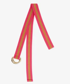 ELMS+KING Cotton Belt - Hot Pink & Bronze