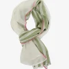 ELMS+KING EK Scarf - Khaki Stripe