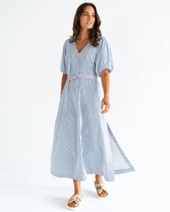 ELMS+KING Geneva Dress - Boxer Stripe