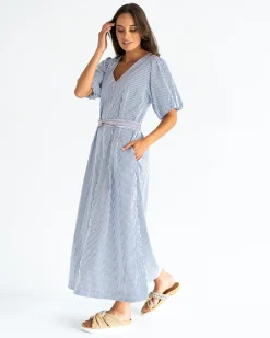 ELMS+KING Geneva Dress - Boxer Stripe