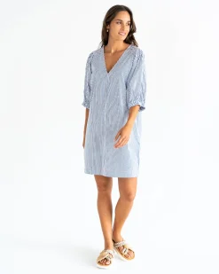 ELMS+KING Geneva Mini Dress - Boxer Stripe