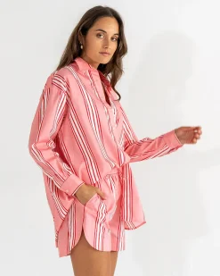 ELMS+KING Harlem Shirt - Candy Stripe