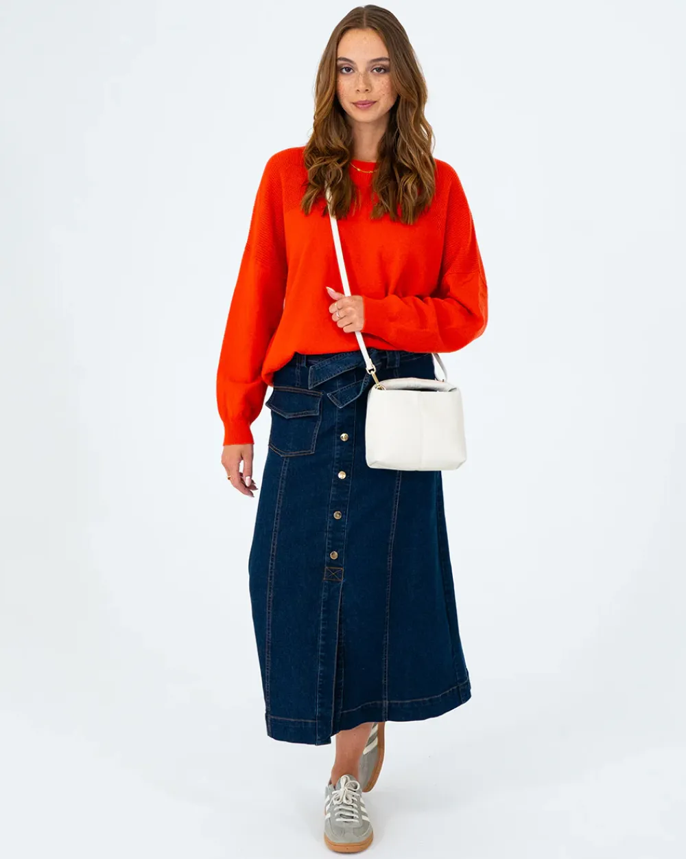 ELMS+KING Linton Crossbody - Chalk