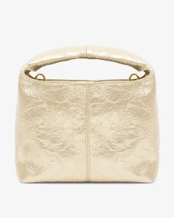 ELMS+KING Linton Crossbody - Light Gold Crinkle