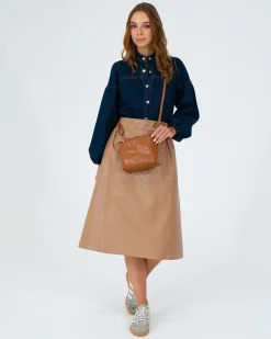 ELMS+KING Linton Crossbody - Tan Pebble