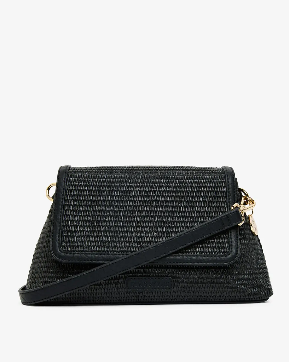 ELMS+KING Lugano Crossbody - Black Weave