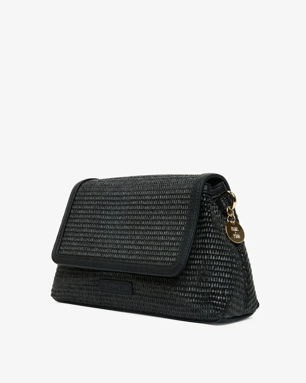 ELMS+KING Lugano Crossbody - Black Weave