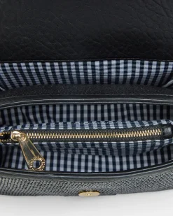 ELMS+KING Lugano Crossbody - Black Weave