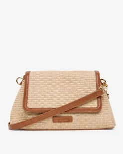 ELMS+KING Lugano Crossbody - Tan Weave