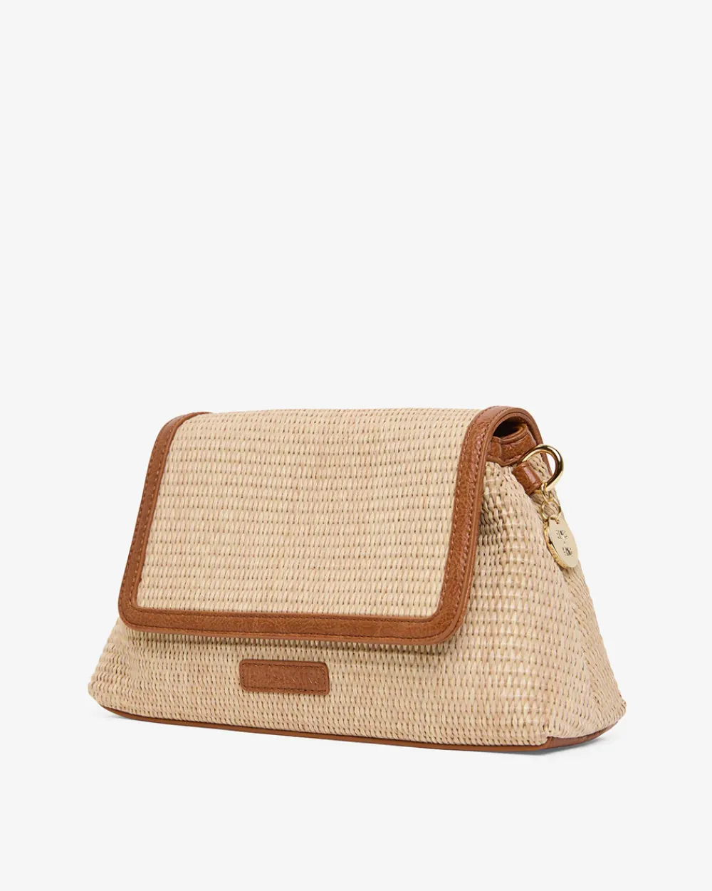 ELMS+KING Lugano Crossbody - Tan Weave