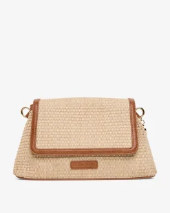ELMS+KING Lugano Crossbody - Tan Weave