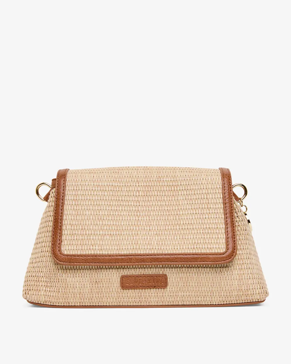 ELMS+KING Lugano Crossbody - Tan Weave