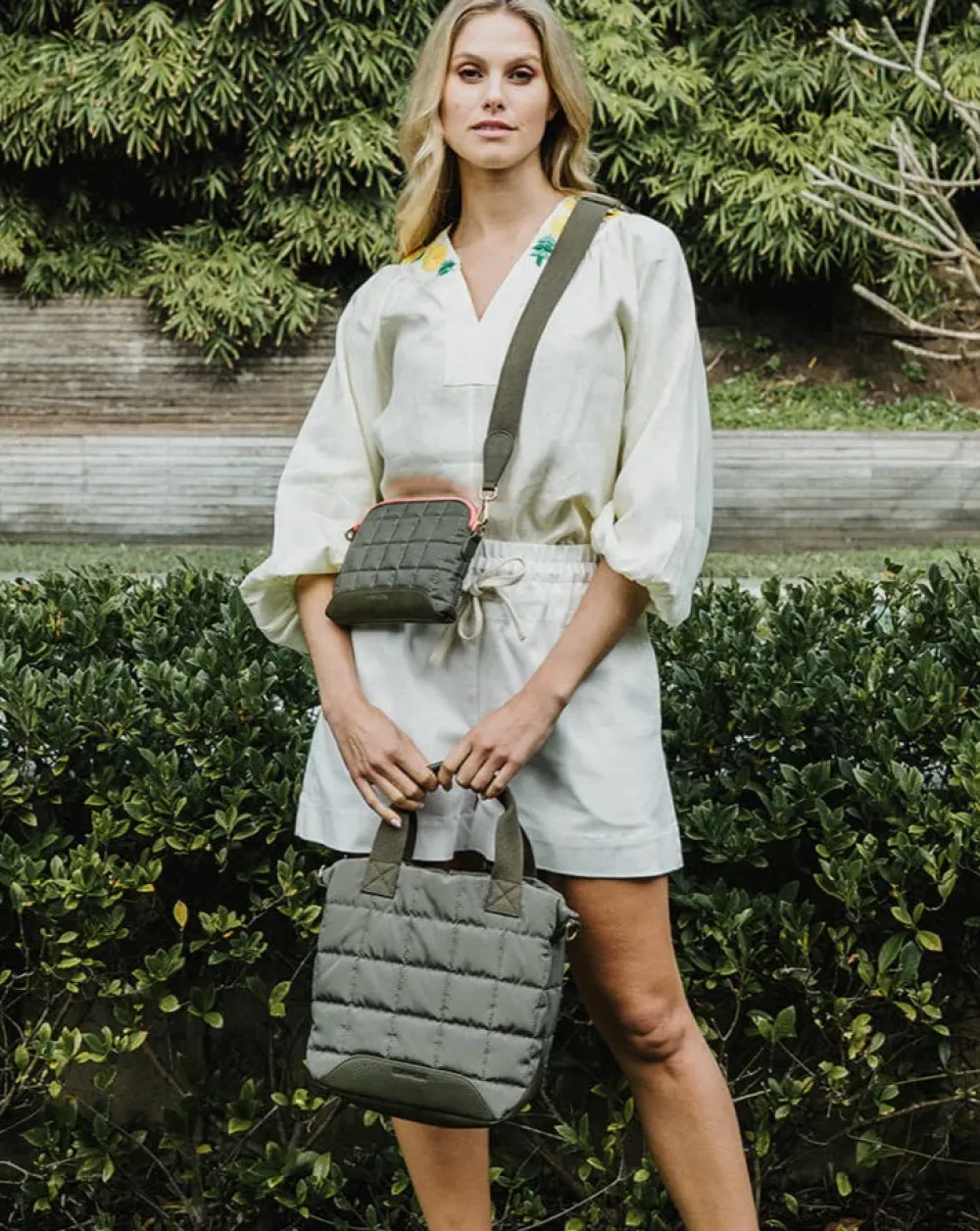 ELMS+KING Mini Santa Monica - Khaki