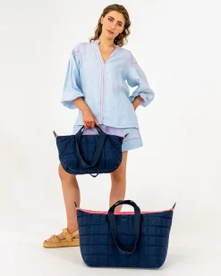 ELMS+KING Mini Spencer - French Navy