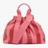 ELMS+KING Montague Tote - Burgundy Stripe