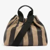 ELMS+KING Montague Tote - Latte Stripe