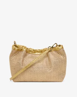 ELMS+KING Monty Bag - Gold Weave