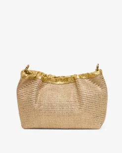 ELMS+KING Monty Bag - Gold Weave