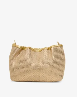 ELMS+KING Monty Bag - Gold Weave