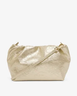 ELMS+KING Monty Bag - Light Gold Crinkle