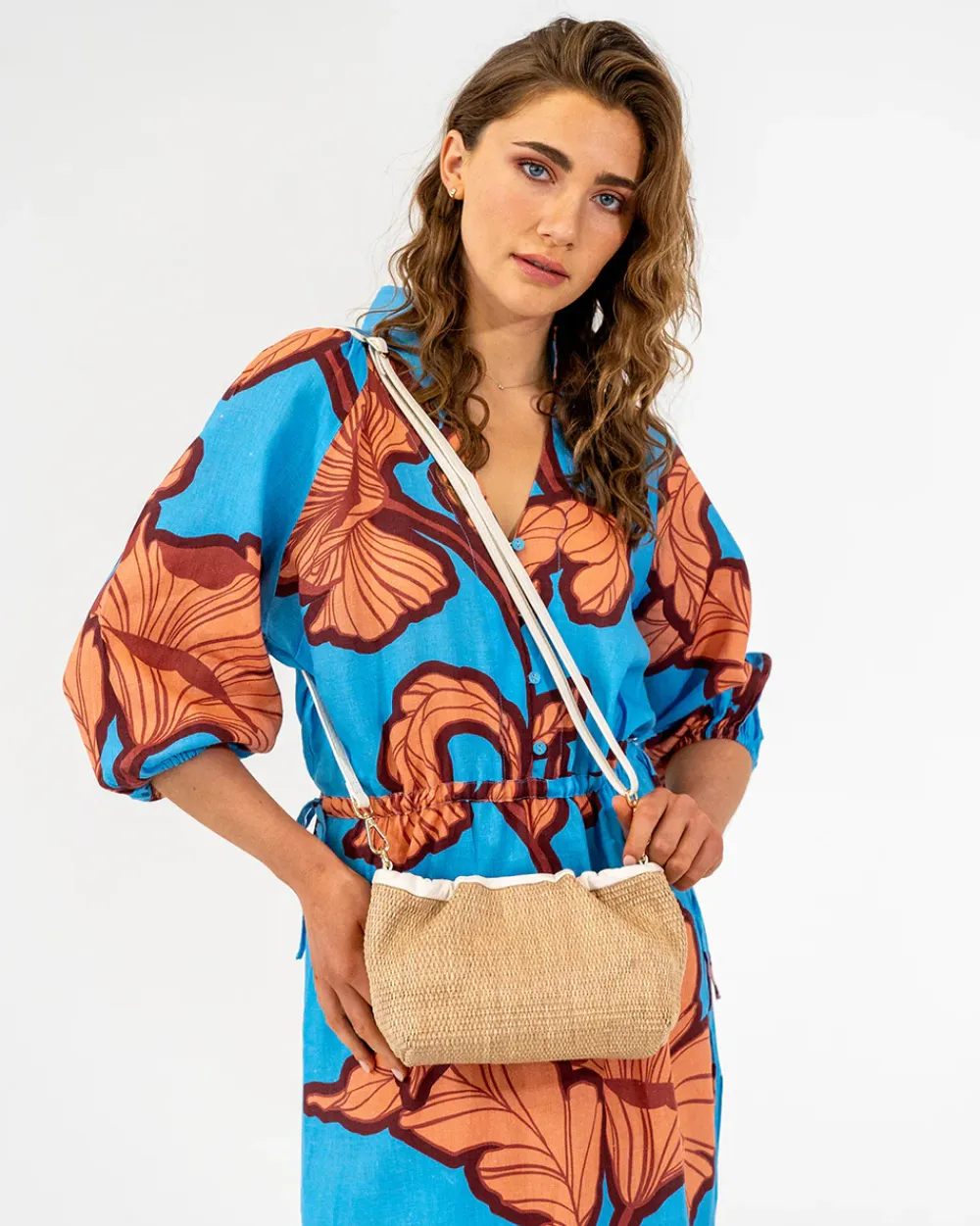 ELMS+KING Monty Bag - Natural Weave